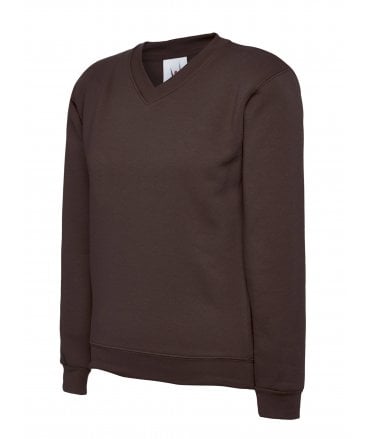 Uneek Childrens V Neck Sweatshirt