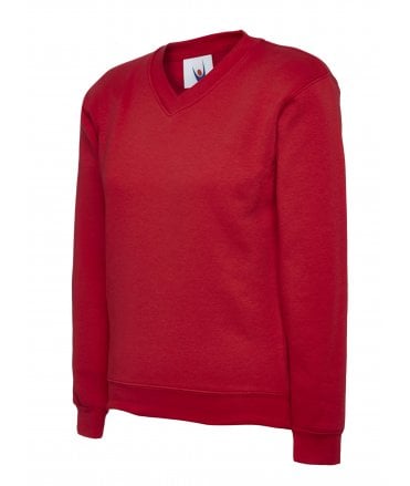 Uneek Childrens V Neck Sweatshirt