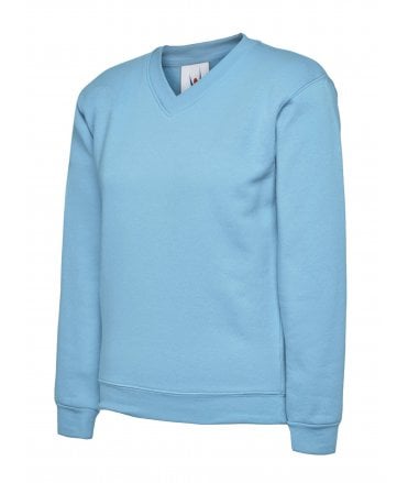 Uneek Childrens V Neck Sweatshirt