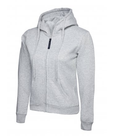 Uneek Ladies Classic Full Zip Hooded Sweatshirt