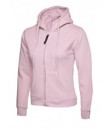 Uneek Ladies Classic Full Zip Hooded Sweatshirt