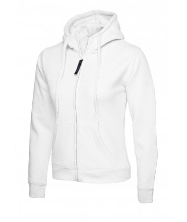 Uneek Ladies Classic Full Zip Hooded Sweatshirt
