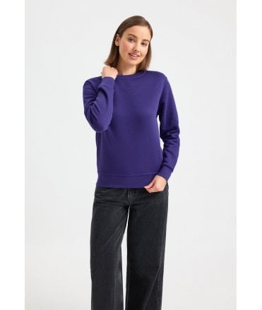 Ladies Deluxe Crew Neck Sweatshirt