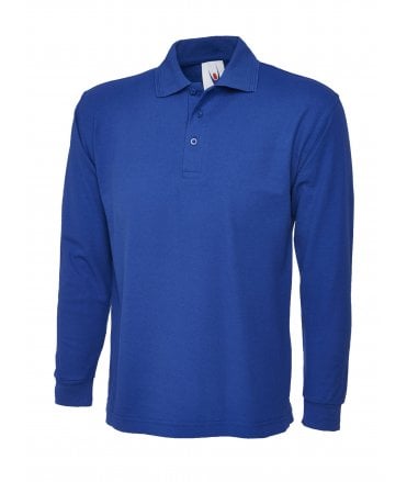 Uneek Long Sleeve Polo Shirt