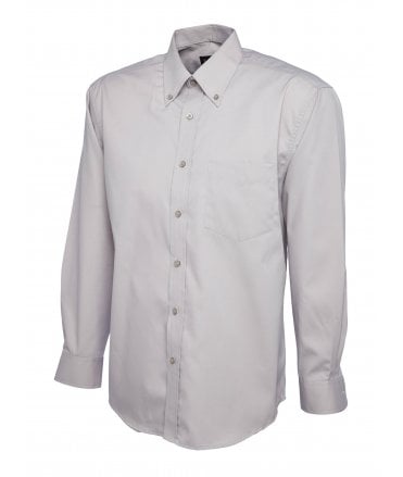Uneek Mens Pinpoint Oxford Long Sleeve Shirt