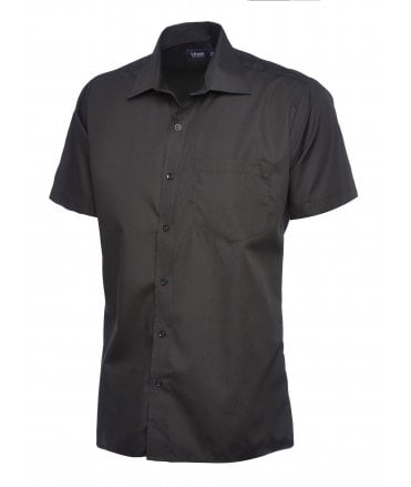 Uneek Mens Poplin Half Sleeve Shirt