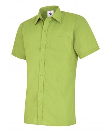 Uneek Mens Poplin Half Sleeve Shirt