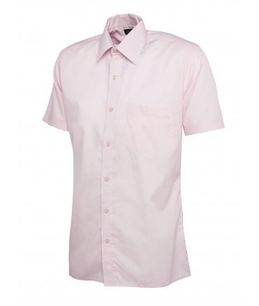 Uneek Mens Poplin Half Sleeve Shirt
