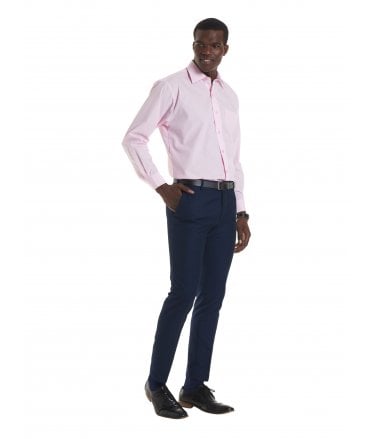 Uneek Mens Poplin Long Sleeve Shirt