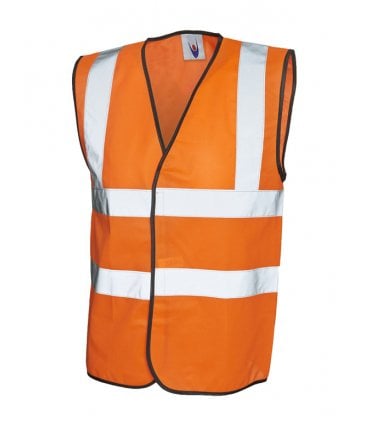Unisex Hi Vis Safety Waistcoat