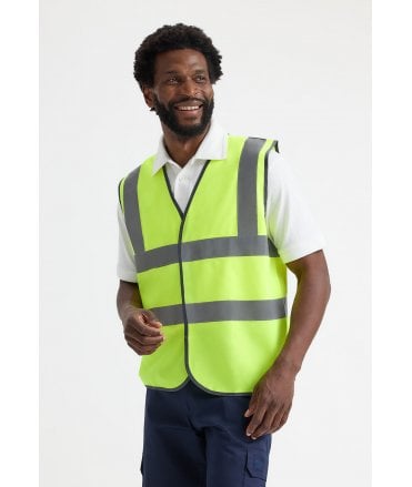 Unisex Hi Vis Safety Waistcoat
