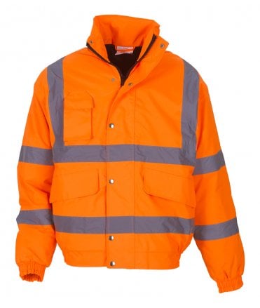 Yoko Hi-Vis Classic Bomber Jacket