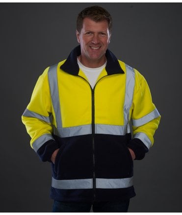 Yoko Hi-Vis Heavyweight Fleece Jacket