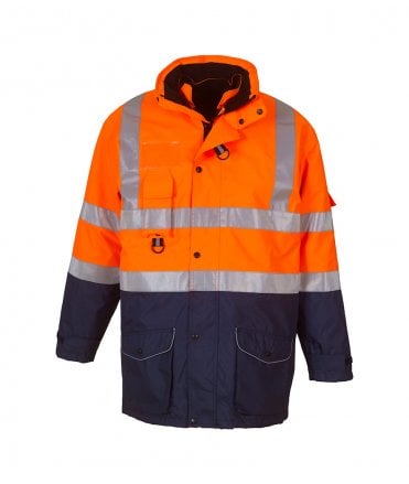 Yoko Hi-Vis Multi-Function 7-in-1 Jacket