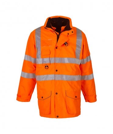 Yoko Hi-Vis Multi-Function 7-in-1 Jacket
