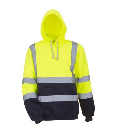 Yoko Hi-Vis Pull Over Hoodie