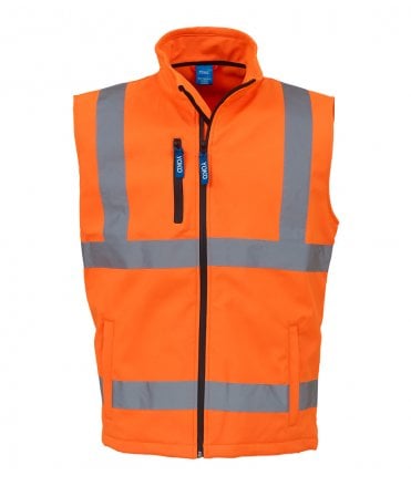 Yoko Hi-Vis Soft Shell Gilet
