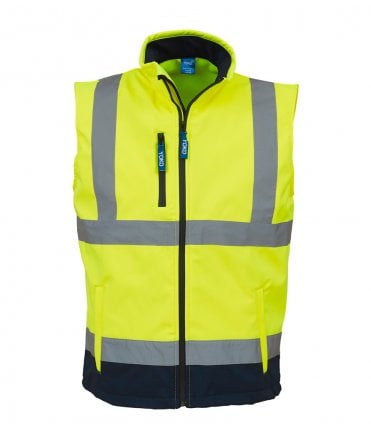 Yoko Hi-Vis Soft Shell Gilet