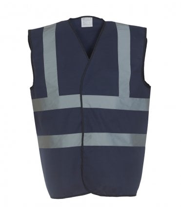 Yoko Hi-Vis Two Band and Braces Waistcoat