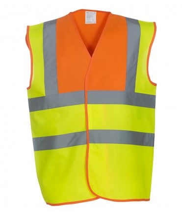 Yoko Hi-Vis Two Band and Braces Waistcoat