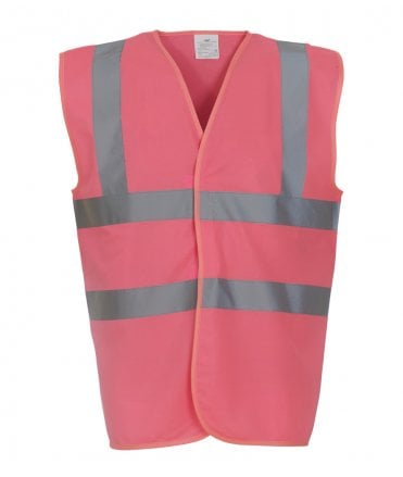 Yoko Hi-Vis Two Band and Braces Waistcoat