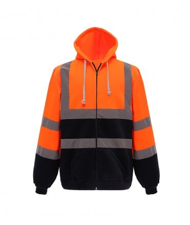 Yoko Hi-Vis Zip Hoodie