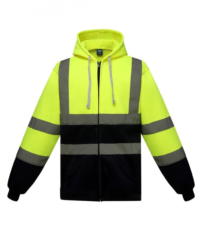 Yoko  Hi-Vis Zip Hoodie
