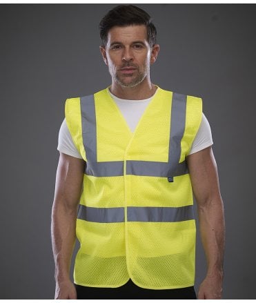 Yoko Top Cool Open Mesh Waistcoat